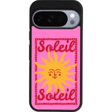 Coque Google Pixel 10 / Pixel 10 Pro - Silicone rigide noir Sun sun 2026