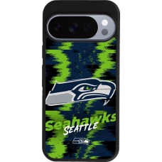 Coque Google Pixel 10 / Pixel 10 Pro - Silicone rigide noir Super Bowl 26 Seattle 2