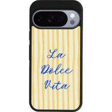 Coque Google Pixel 10 / Pixel 10 Pro - Silicone rigide noir The good life 2026