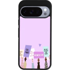 Google Pixel 10 / Pixel 10 Pro Case Hülle - Silikon schwarz Womens day 2026 9