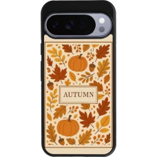 Coque Google Pixel 10 Pro XL - Silicone rigide noir Autumn 26 Hello autumn
