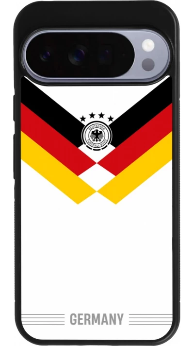 Google Pixel 10 Pro XL Case Hülle - Silikon schwarz Deutschland 2026 personalisierbares Fussballtrikot