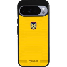 Google Pixel 10 Pro XL Case Hülle - Silikon schwarz Ecuador 2026 personalisierbares Fussballtrikot