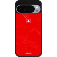 Google Pixel 10 Pro XL Case Hülle - Silikon schwarz Schweiz 2026 personalisierbares Fussballtrikot