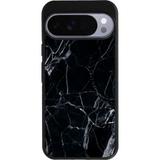 Google Pixel 10 Pro XL Case Hülle - Silikon schwarz Marble Black 01