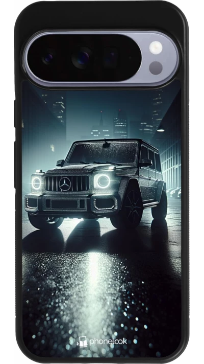 Google Pixel 10 Pro XL Case Hülle - Silikon schwarz Mercedes G AMG Nacht