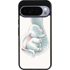 Google Pixel 10 Pro XL Case Hülle - Silikon schwarz Mom 1903