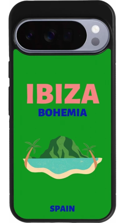 Google Pixel 10 Pro XL Case Hülle - Silikon schwarz Pop Summer Destination Ibiza