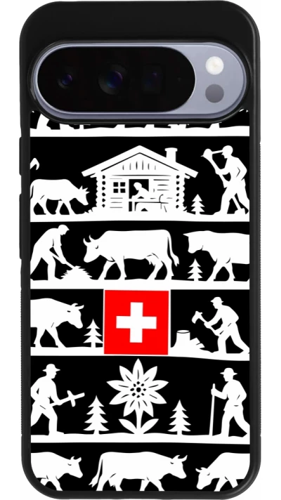 Google Pixel 10 Pro XL Case Hülle - Silikon schwarz Poya Schweiz 1 schwarz