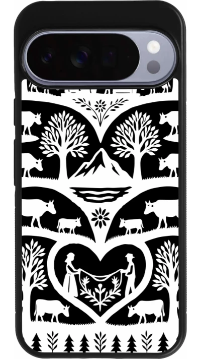 Google Pixel 10 Pro XL Case Hülle - Silikon schwarz Poya Schweiz 2 schwarz