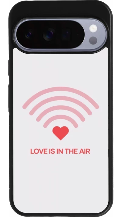 Google Pixel 10 Pro XL Case Hülle - Silikon schwarz Saint Valentines Day 26 Love is in the air