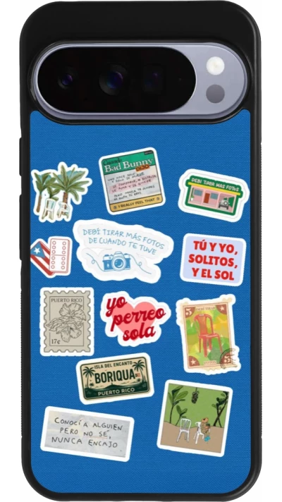 Google Pixel 10 Pro XL Case Hülle - Silikon schwarz Seals of the Dominican Republic DTMF