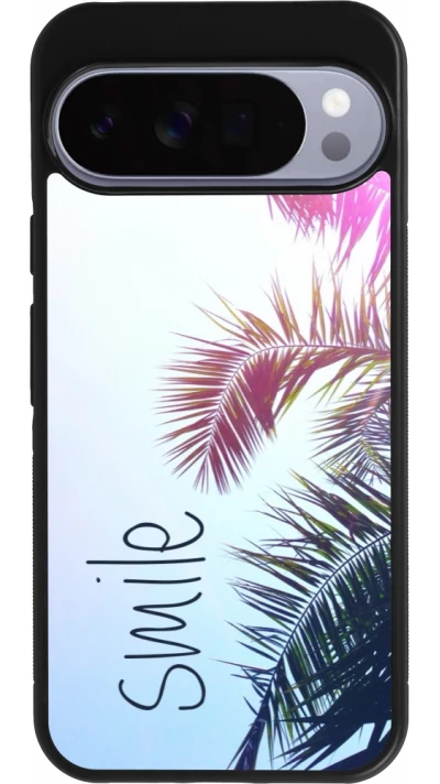 Google Pixel 10 Pro XL Case Hülle - Silikon schwarz Smile 05