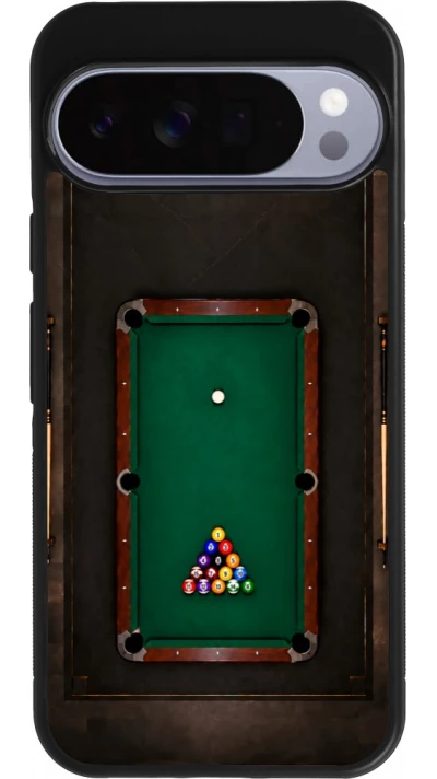 Google Pixel 10 Pro XL Case Hülle - Silikon schwarz Sports 2026 Billard