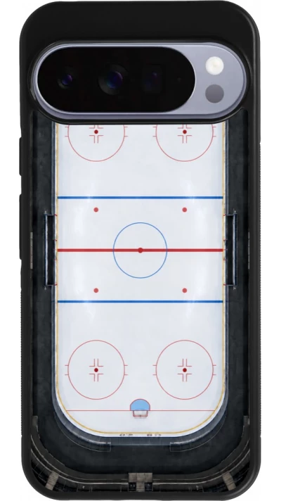 Google Pixel 10 Pro XL Case Hülle - Silikon schwarz Sports 2026 Hockey