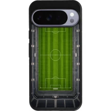 Google Pixel 10 Pro XL Case Hülle - Silikon schwarz Sports 2026 Soccer