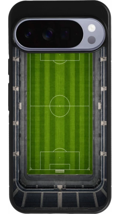 Google Pixel 10 Pro XL Case Hülle - Silikon schwarz Sports 2026 Soccer
