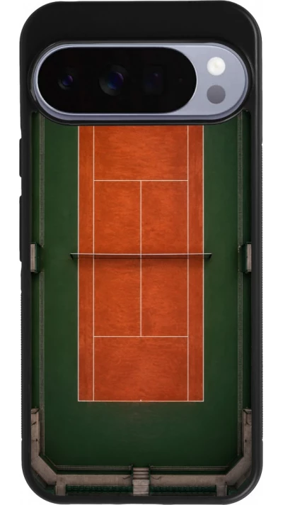 Google Pixel 10 Pro XL Case Hülle - Silikon schwarz Sports 2026 Tennis