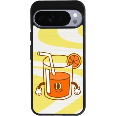 Google Pixel 10 Pro XL Case Hülle - Silikon schwarz Summer drink 2026