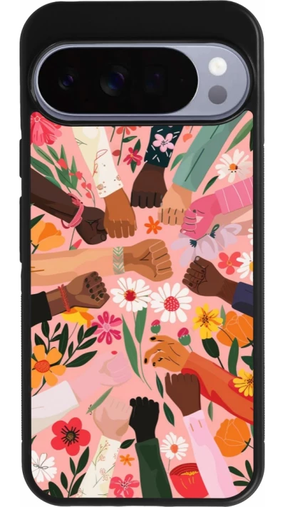Google Pixel 10 Pro XL Case Hülle - Silikon schwarz Womens day 2026 8