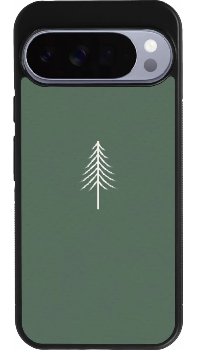 Google Pixel 10 Pro XL Case Hülle - Silikon schwarz Christmas 22 minimalist tree