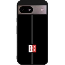 Coque Google Pixel 8a - Silicone rigide noir Canton VS noir