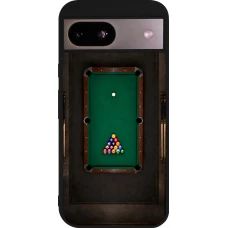 Coque Google Pixel 8a - Silicone rigide noir Sports 2026 Billard
