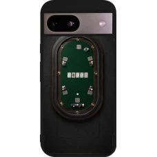 Coque Google Pixel 8a - Silicone rigide noir Sports 2026 Poker
