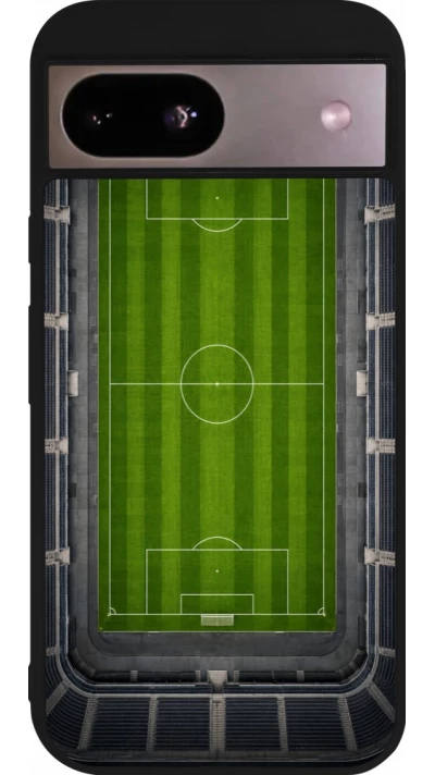 Coque Google Pixel 8a - Silicone rigide noir Sports 2026 Soccer
