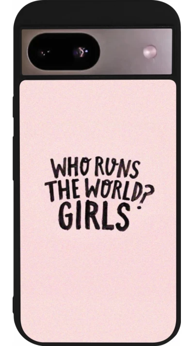 Coque Google Pixel 8a - Silicone rigide noir Womens day 2026 3