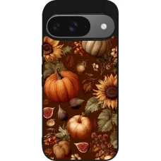 Coque Google Pixel 9 / Pixel 9 Pro - Silicone rigide noir Autumn 26 Autumn still life
