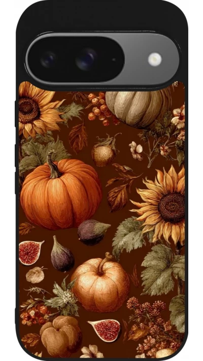 Coque Google Pixel 9 / Pixel 9 Pro - Silicone rigide noir Autumn 26 Autumn still life