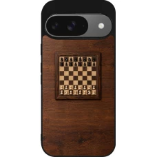 Coque Google Pixel 9 / Pixel 9 Pro - Silicone rigide noir Sports 2026 Echec