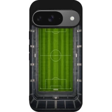 Coque Google Pixel 9 / Pixel 9 Pro - Silicone rigide noir Sports 2026 Soccer