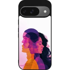 Coque Google Pixel 9 / Pixel 9 Pro - Silicone rigide noir Womens day 2026 10