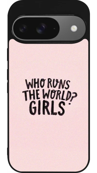 Coque Google Pixel 9 / Pixel 9 Pro - Silicone rigide noir Womens day 2026 3
