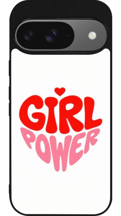 Coque Google Pixel 9 / Pixel 9 Pro - Silicone rigide noir Womens day 2026 6
