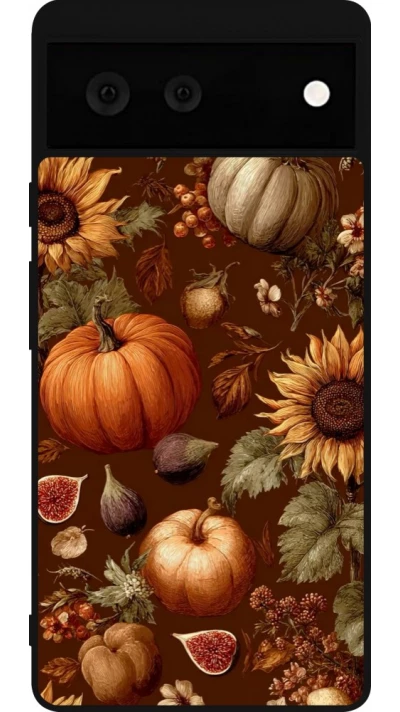 Coque Google Pixel 6 - Silicone rigide noir Autumn 26 Autumn still life