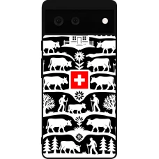 Google Pixel 6 Case Hülle - Silikon schwarz Poya Schweiz 3 schwarz