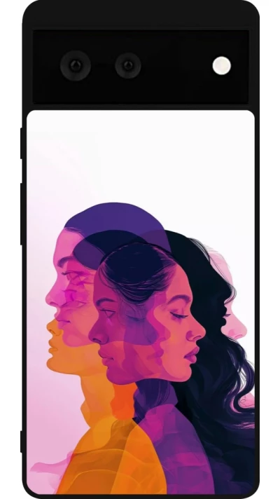 Coque Google Pixel 6 - Silicone rigide noir Womens day 2026 10