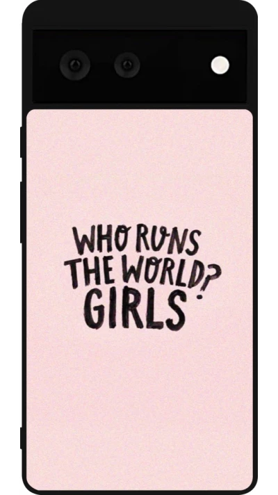 Coque Google Pixel 6 - Silicone rigide noir Womens day 2026 3