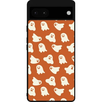 Google Pixel 6a Case Hülle - Silikon schwarz Autumn 2024 mini ghosts