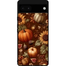 Google Pixel 6a Case Hülle - Silikon schwarz Autumn 26 Autumn still life