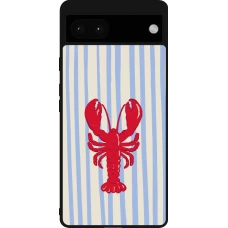 Google Pixel 6a Case Hülle - Silikon schwarz Red lobster 2026