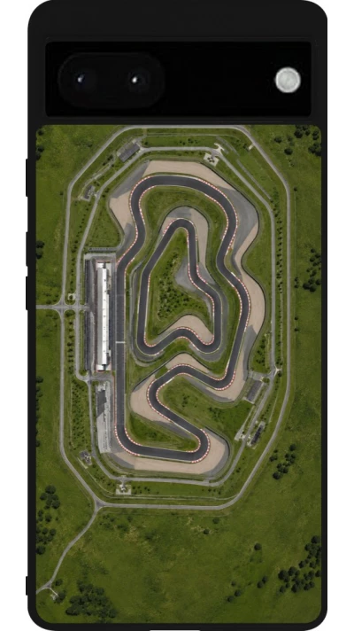 Google Pixel 6a Case Hülle - Silikon schwarz Sports 2026 Circuit