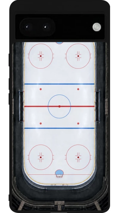 Google Pixel 6a Case Hülle - Silikon schwarz Sports 2026 Hockey