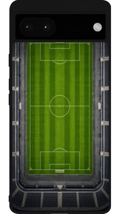 Google Pixel 6a Case Hülle - Silikon schwarz Sports 2026 Soccer