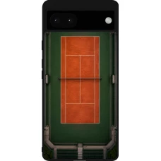 Google Pixel 6a Case Hülle - Silikon schwarz Sports 2026 Tennis