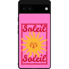 Google Pixel 6a Case Hülle - Silikon schwarz Sun sun 2026