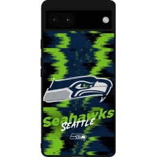 Google Pixel 6a Case Hülle - Silikon schwarz Super Bowl 26 Seattle 2